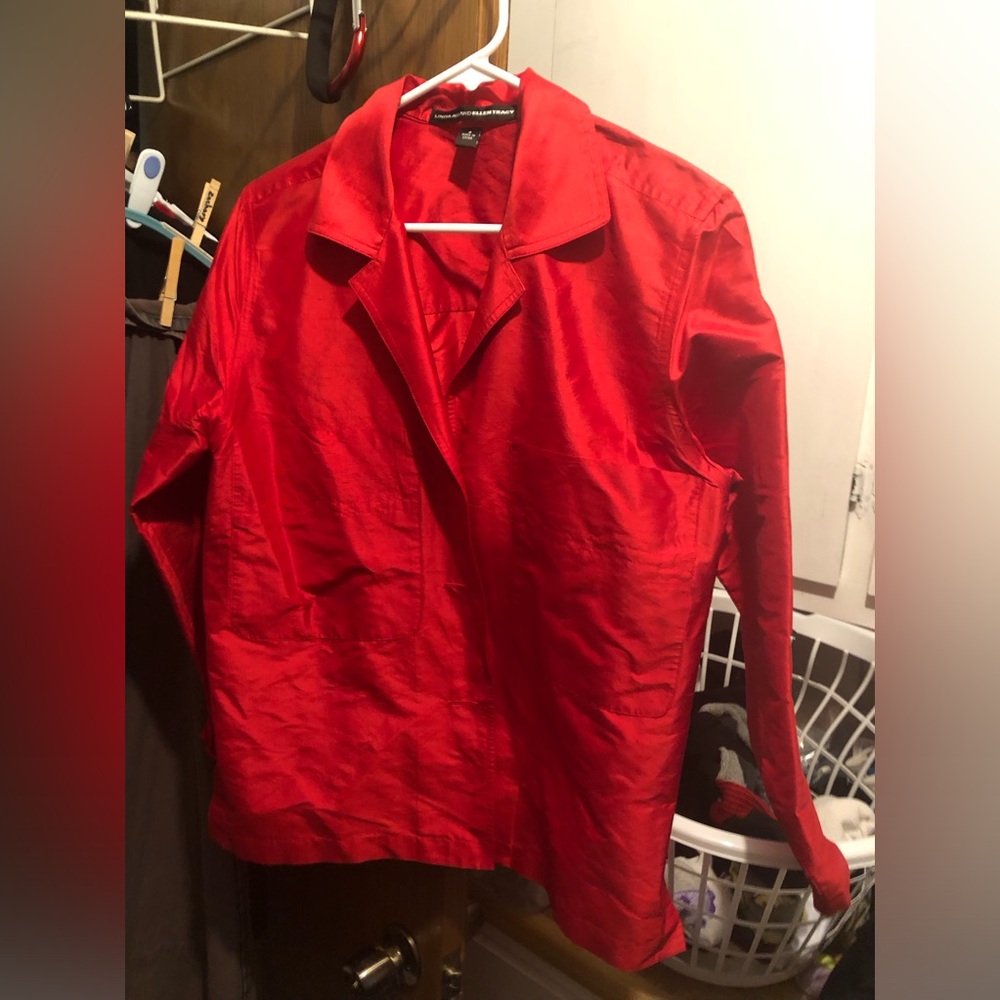 Vintage Linda Allard Ellen Tracy Silk Top- 810 $40 or $35 w/offer